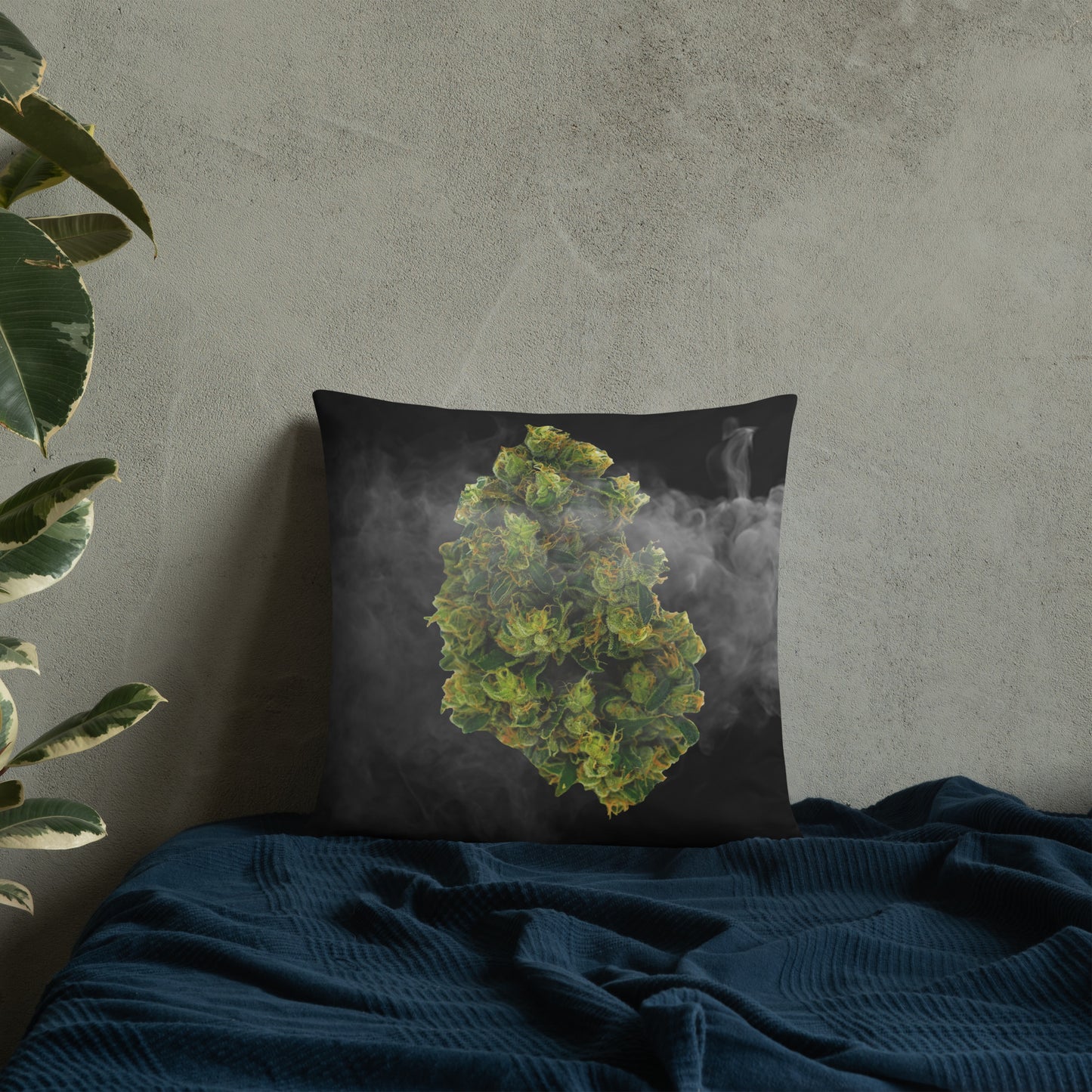 Pillow with Flower print