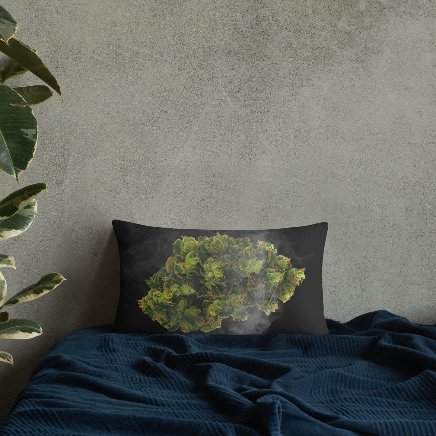 Pillow with Flower print