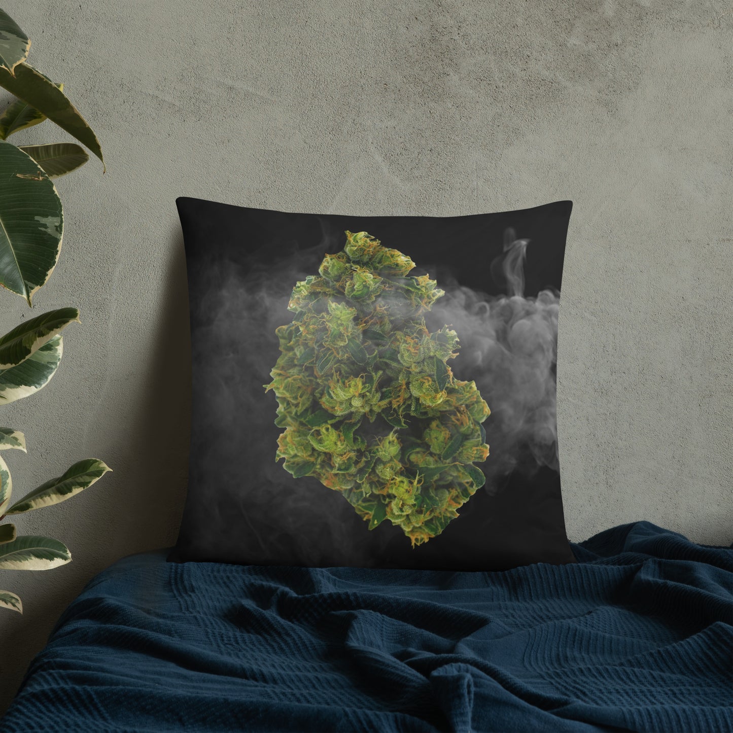 Pillow with Flower print