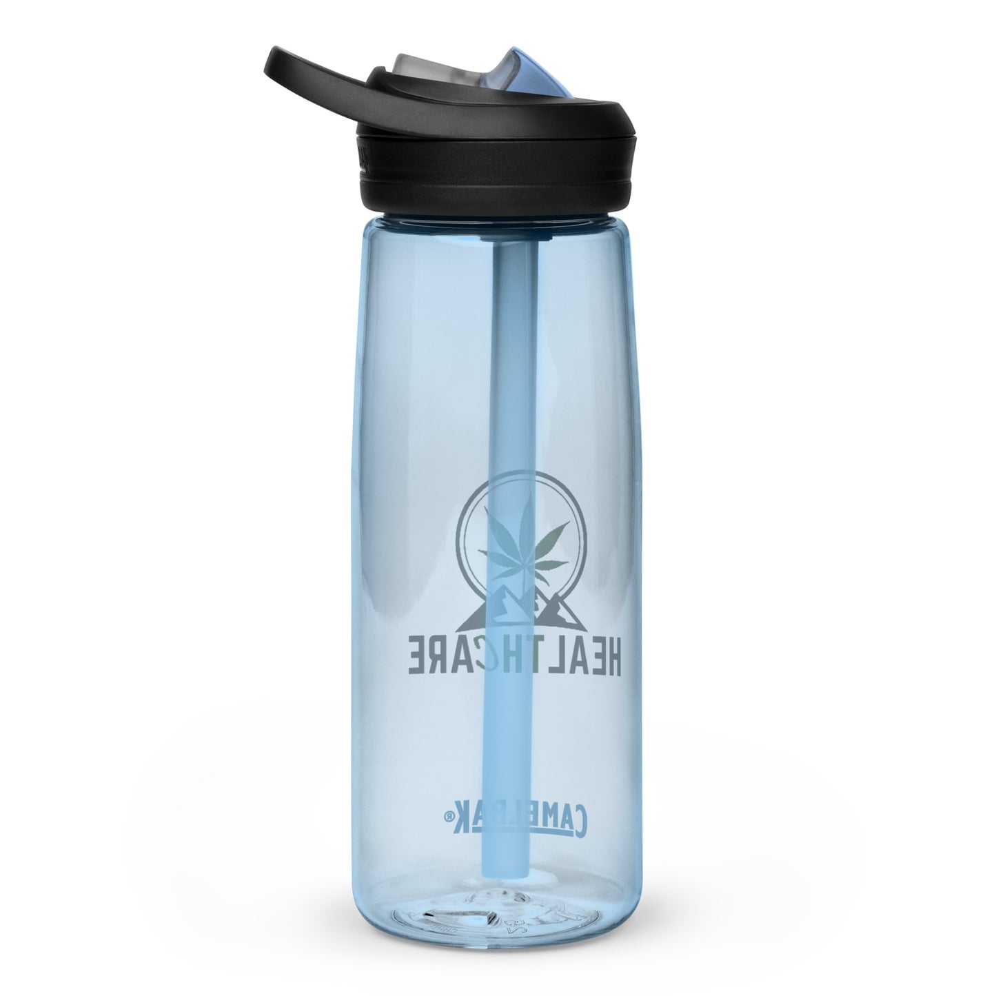Cook Farms Sports water bottle with Healthcare Logo