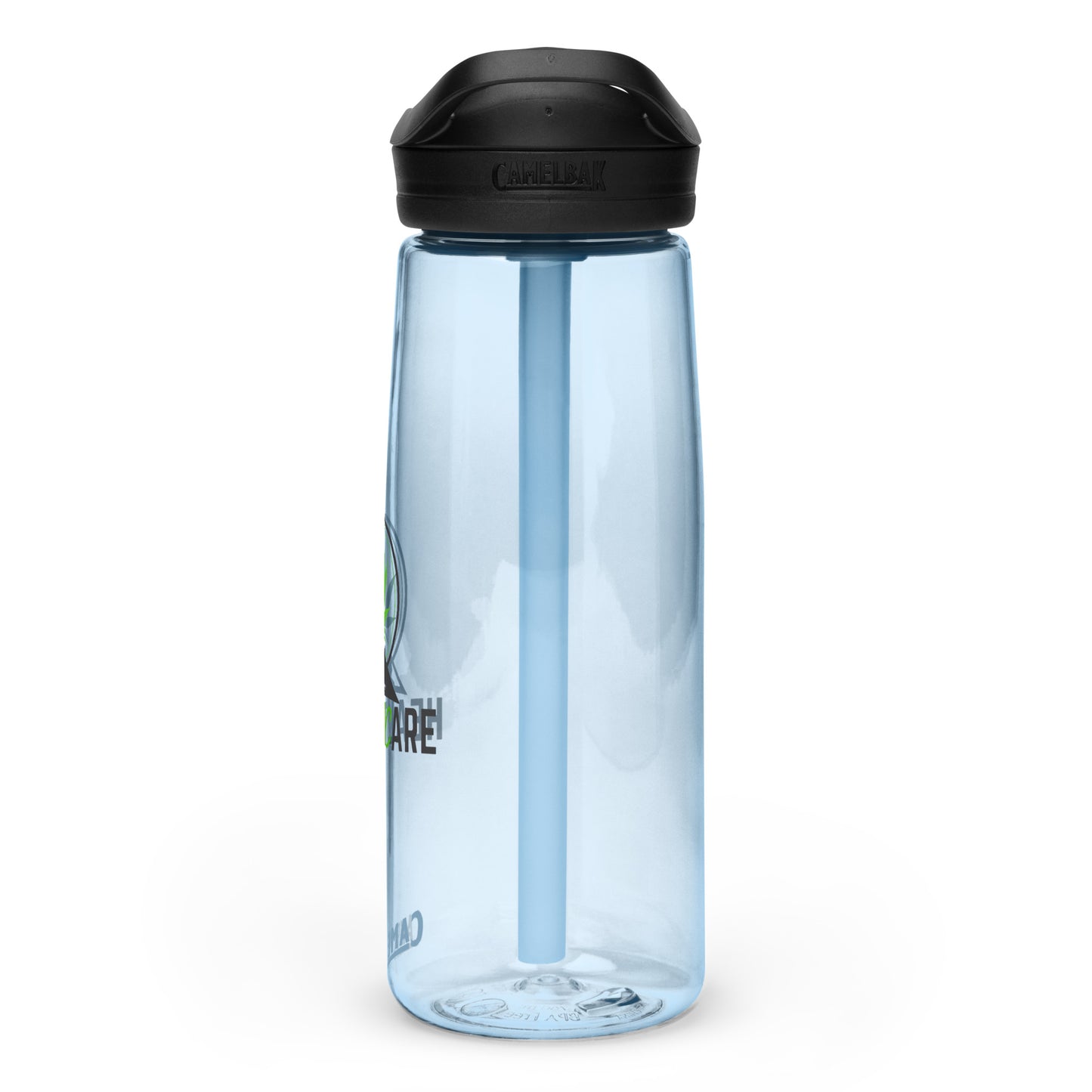 Cook Farms Sports water bottle with Healthcare Logo