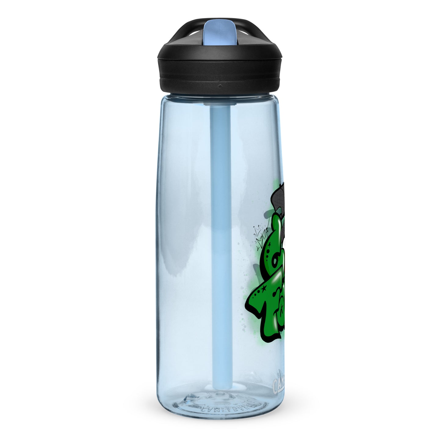 Cook Farms Sports water bottle with Graffiti Logo