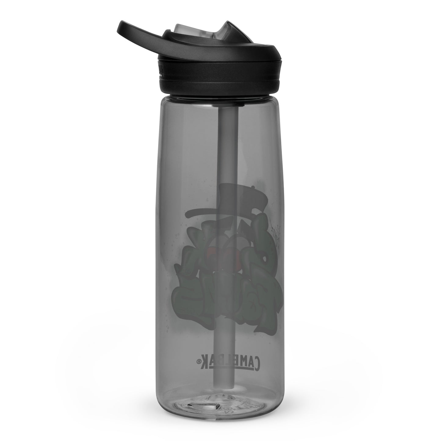 Cook Farms Sports water bottle with Graffiti Logo
