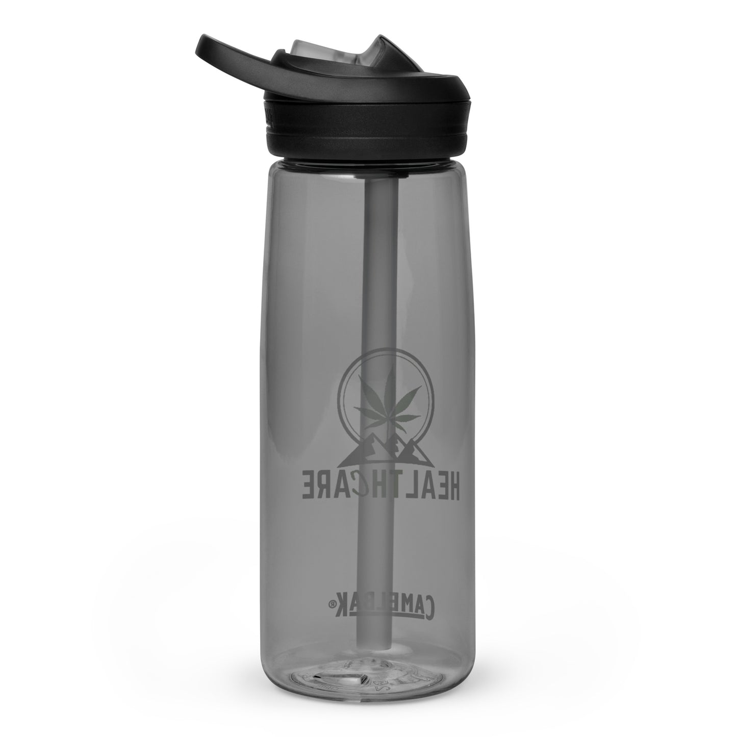 Cook Farms Sports water bottle with Healthcare Logo