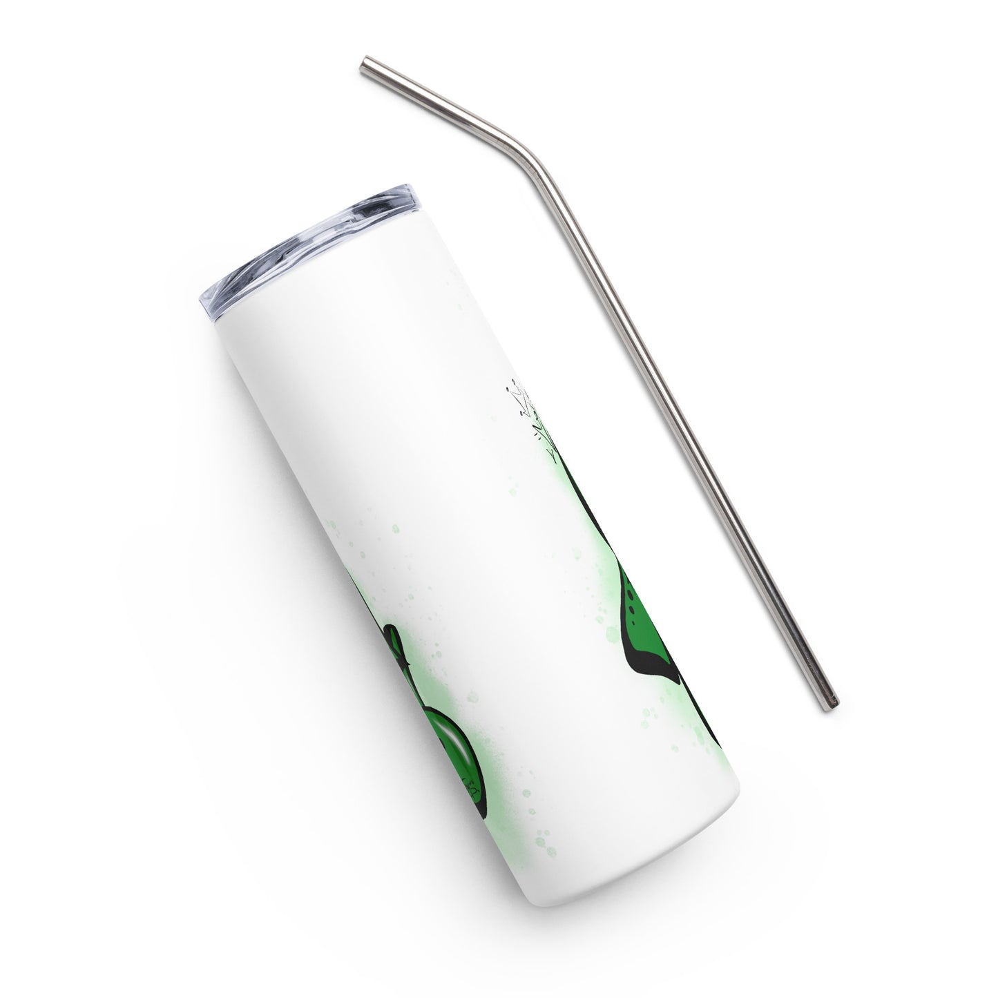 Stainless steel tumbler with Graffiti Logo