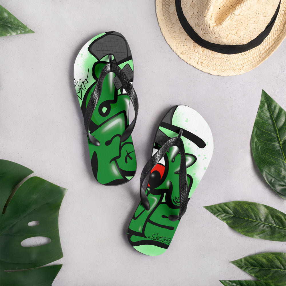Cook Farms Graffiti Flip-Flops