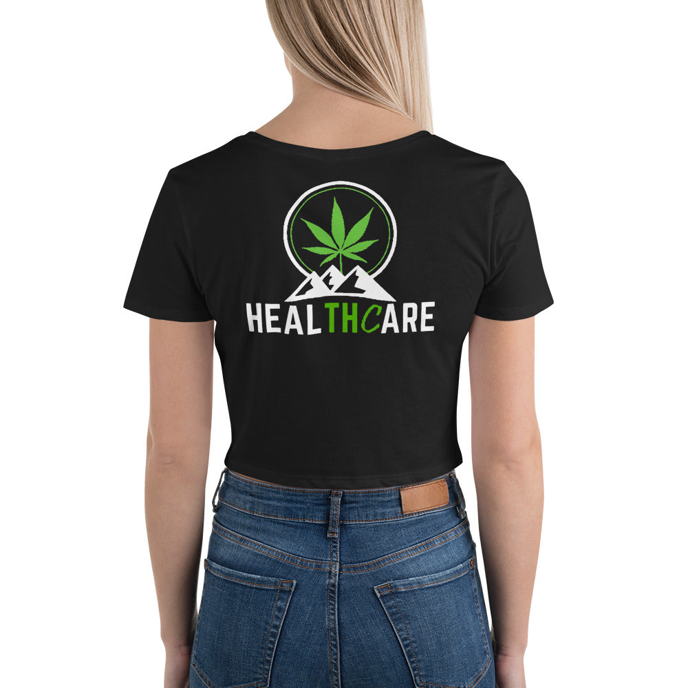 Women’s Crop Tee with Healthcare Logo