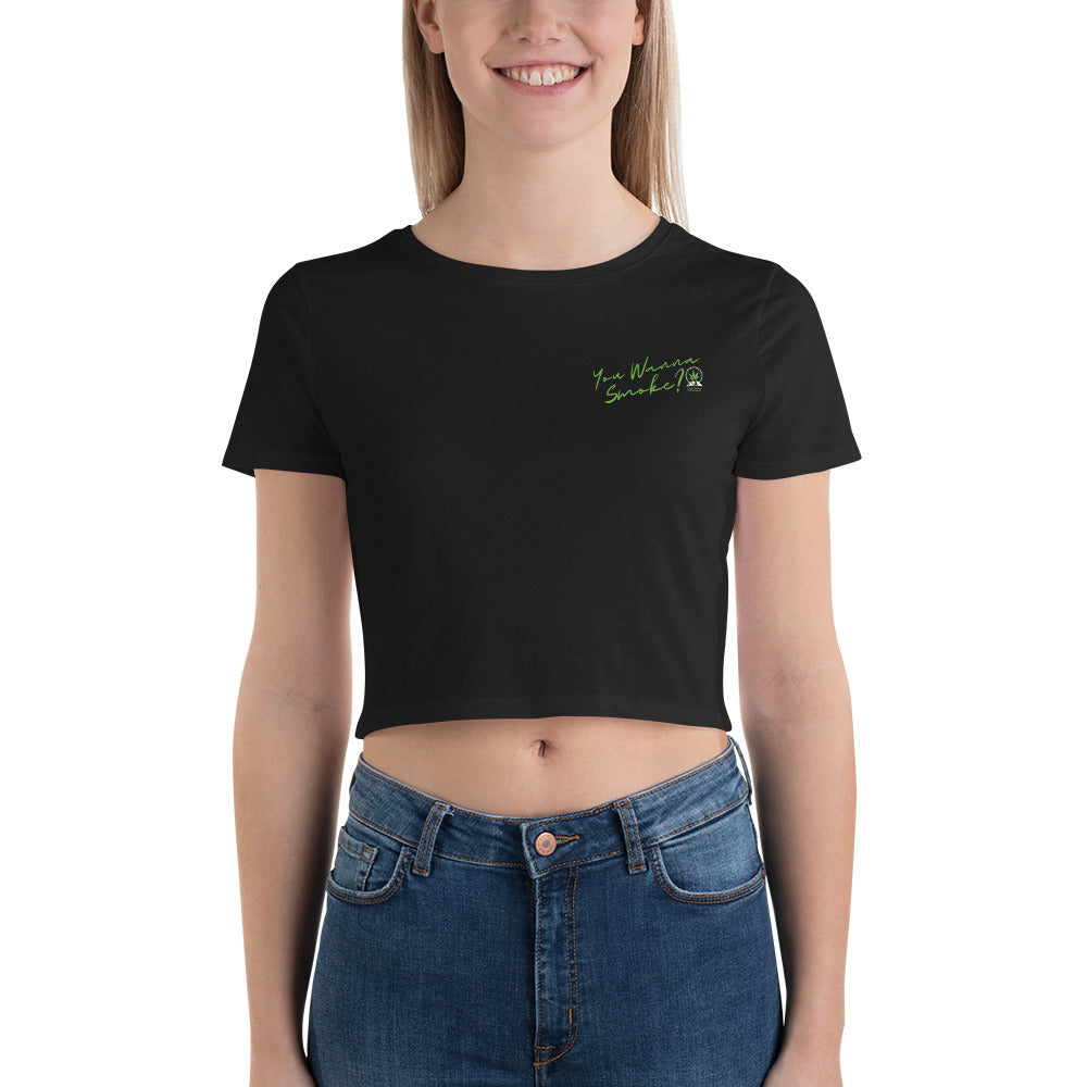 Women’s Crop Tee with Healthcare Logo