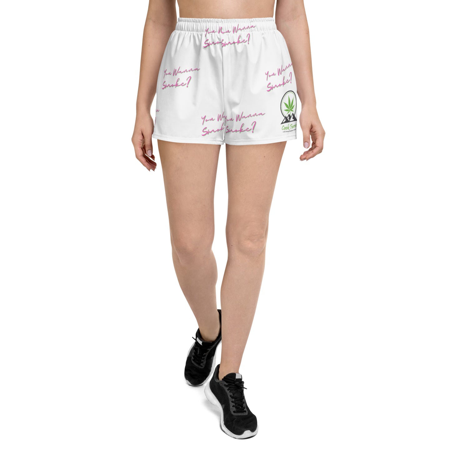 Women’s You wanna smoke Athletic Shorts