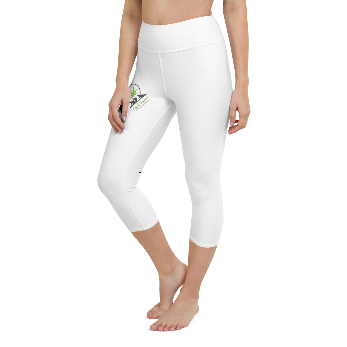 Yoga Capri Leggings - You wanna smoke