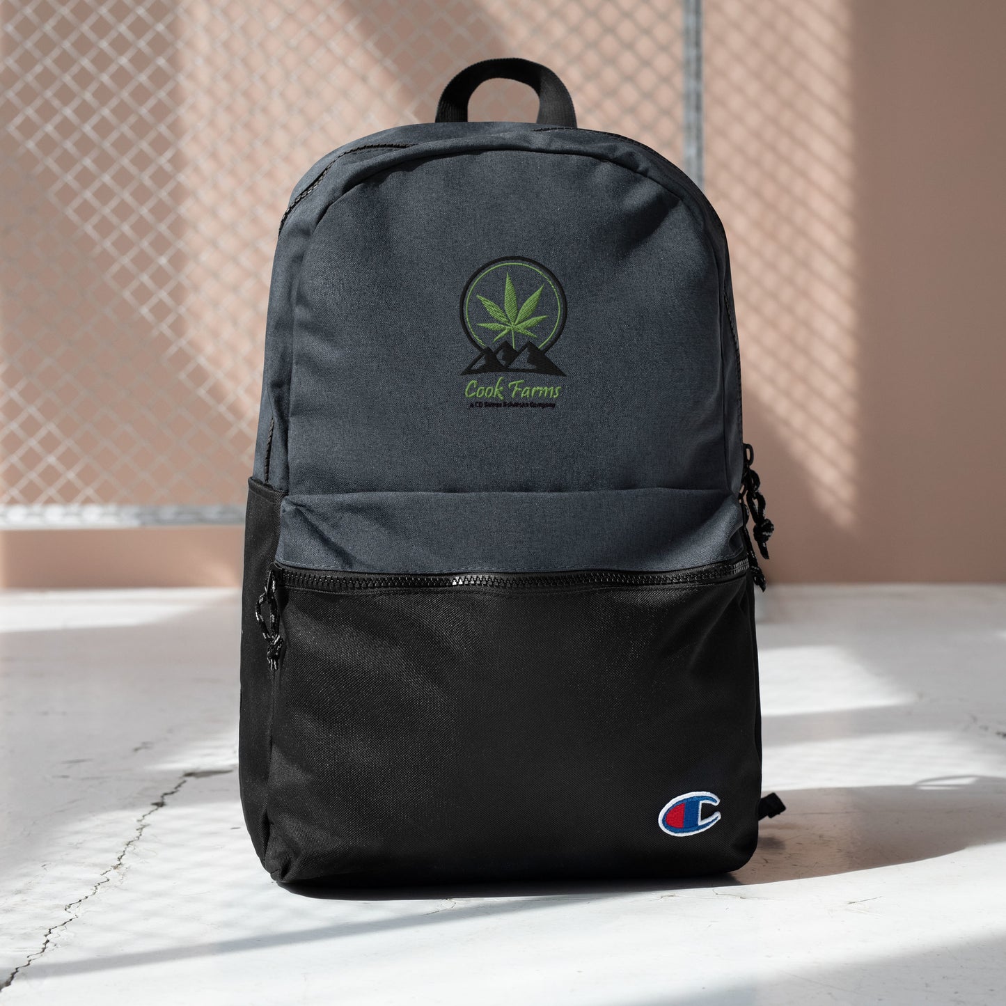 Cook Farms Logo Embroidered Backpack
