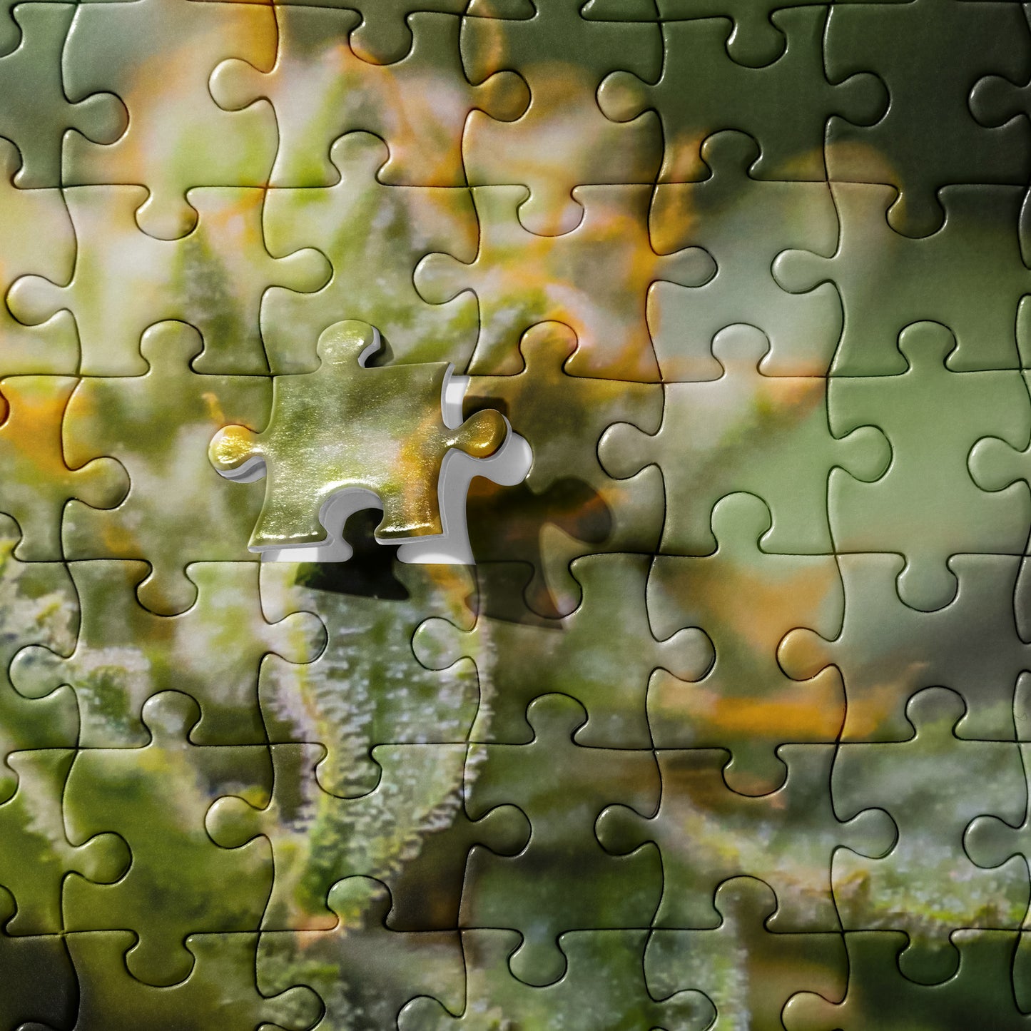 Canna-Jigsaw Puzzle with Flower Picture