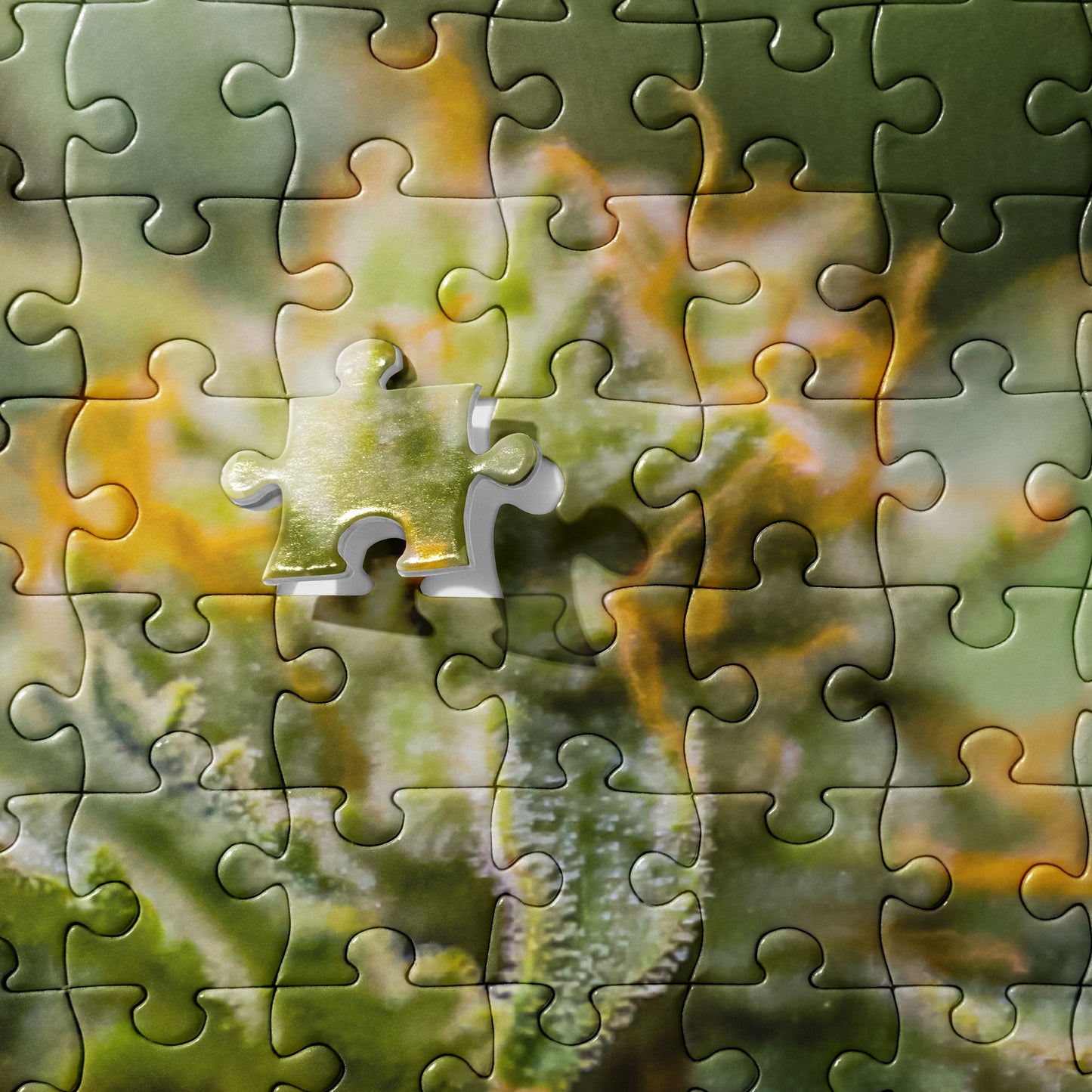 Canna-Jigsaw Puzzle with Flower Picture