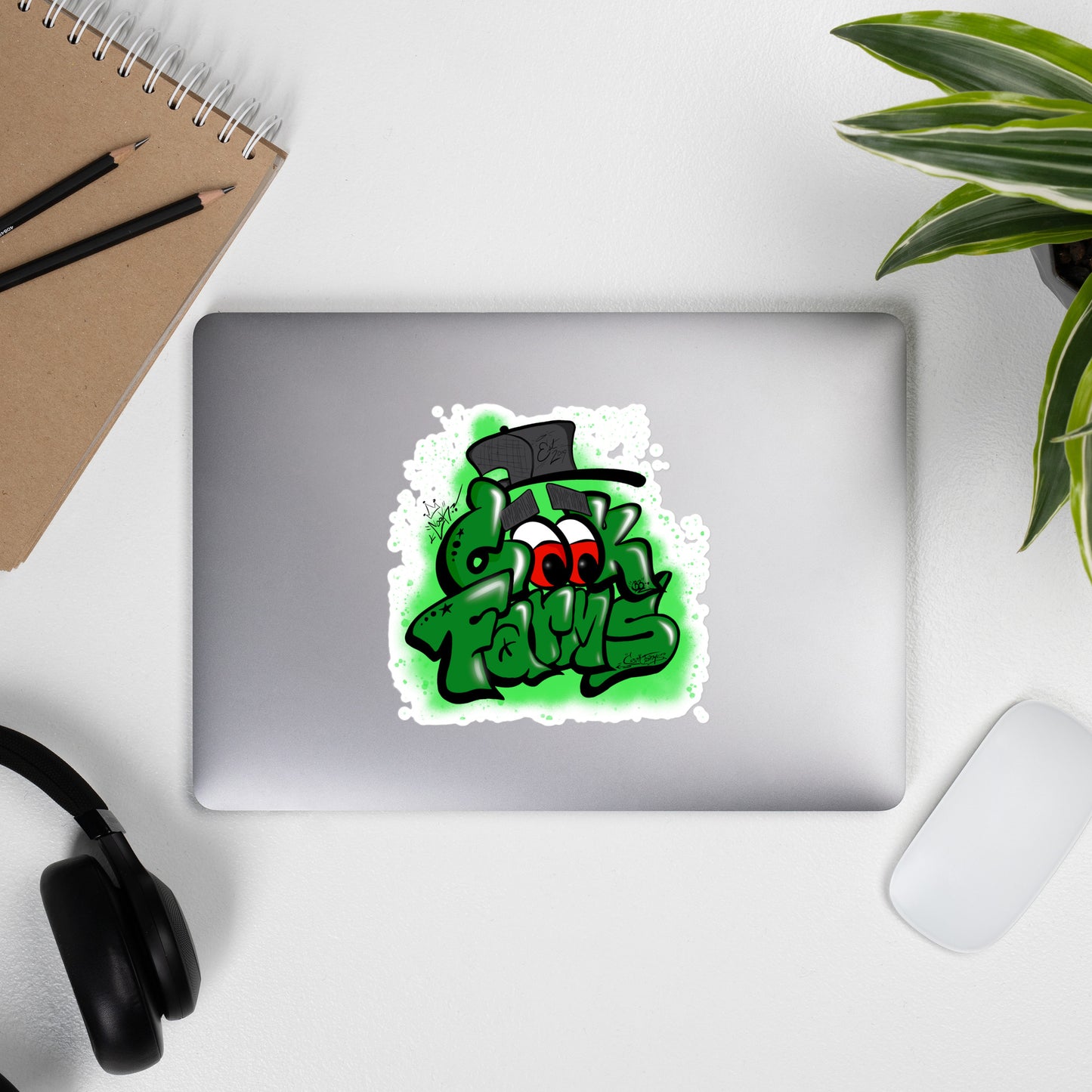 Cook Farms Graffiti Stickers