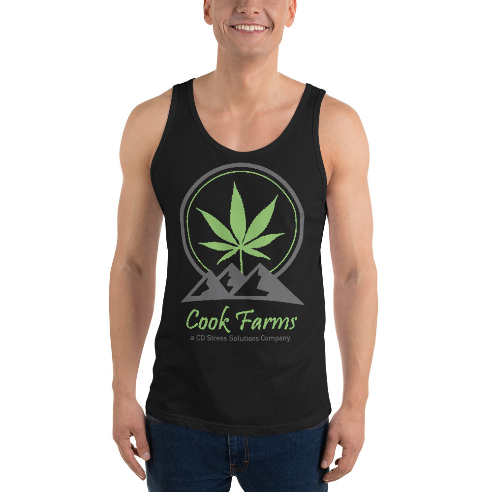 Tank Top with Cook Farms Logo