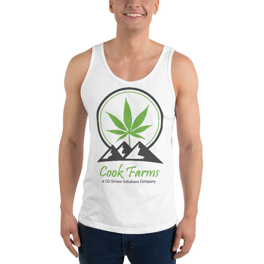 Tank Top with Cook Farms Logo