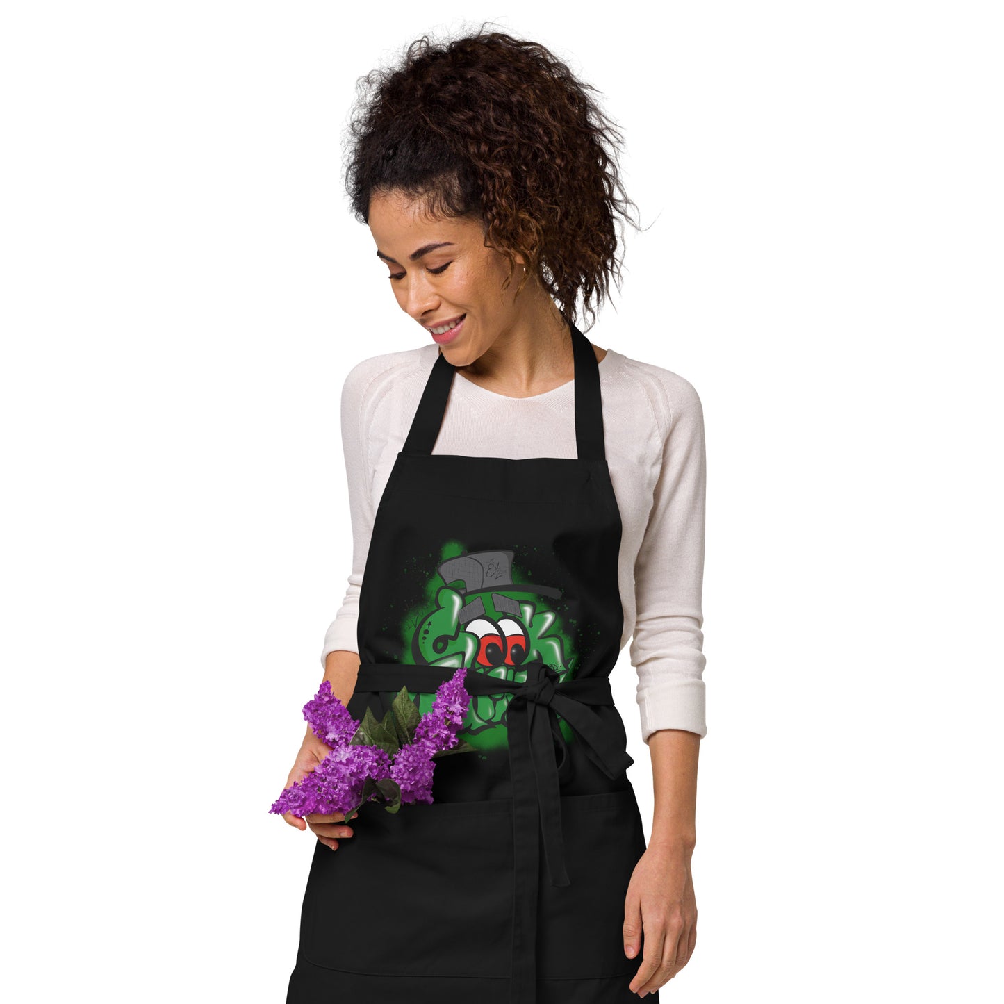 Apron with Cook Farms Graffiti