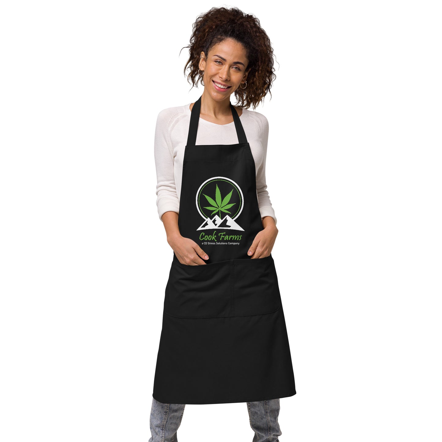 Apron with Cook Farms Logo