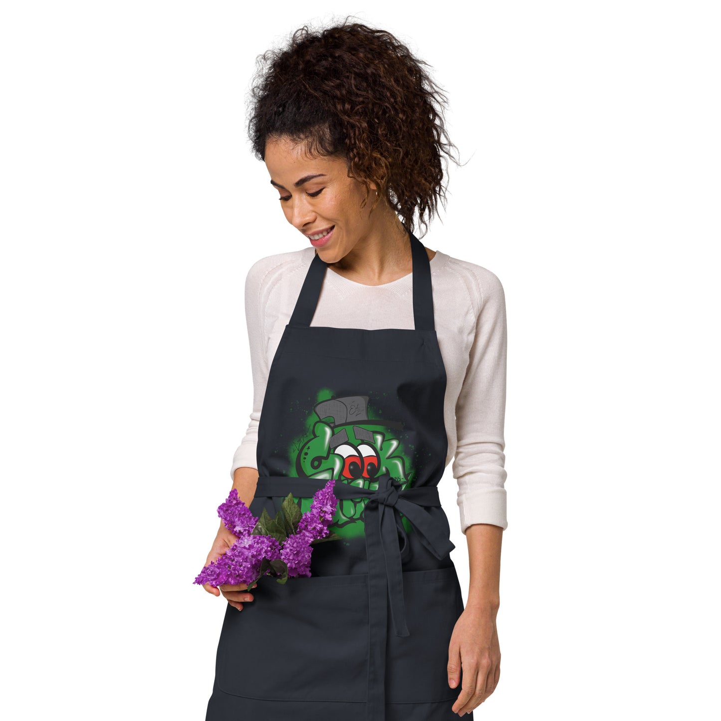 Apron with Cook Farms Graffiti
