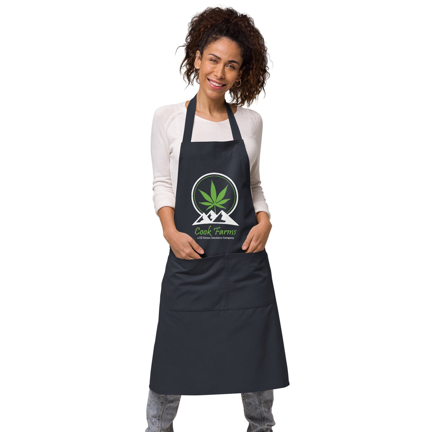 Apron with Cook Farms Logo