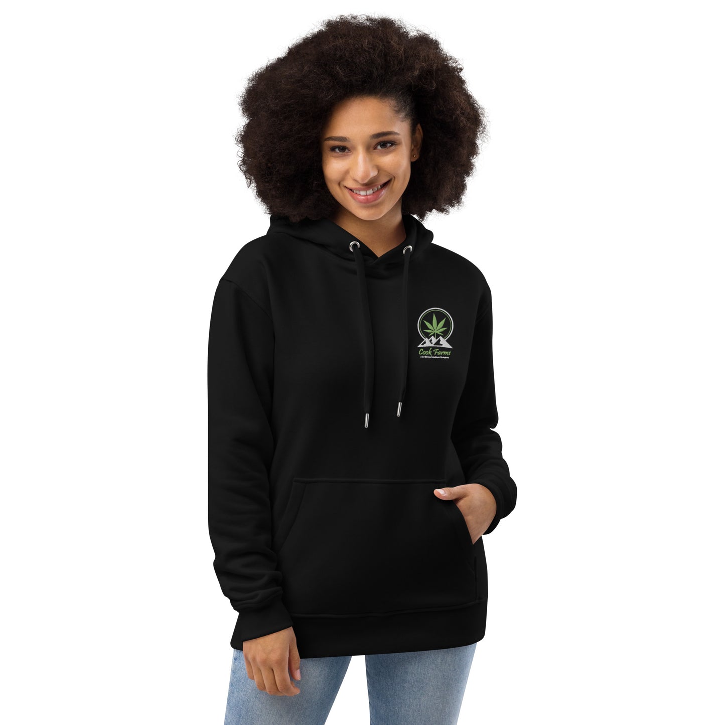 Cook Farms with You Wanna Smoke on Back Premium Hoodie