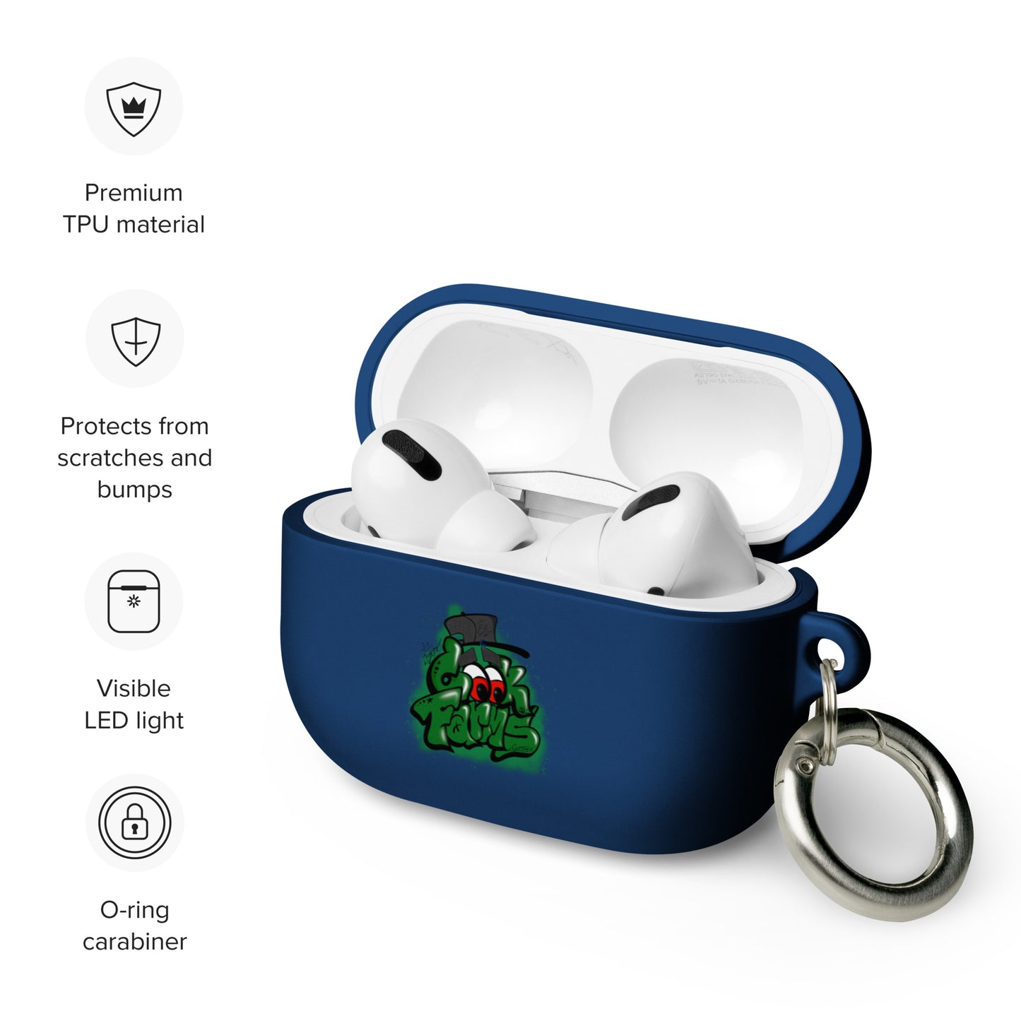 Cook Farms Graffiti Rubber Case for AirPods®