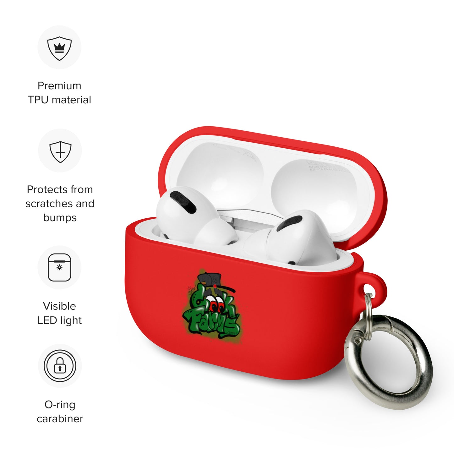 Cook Farms Graffiti Rubber Case for AirPods®