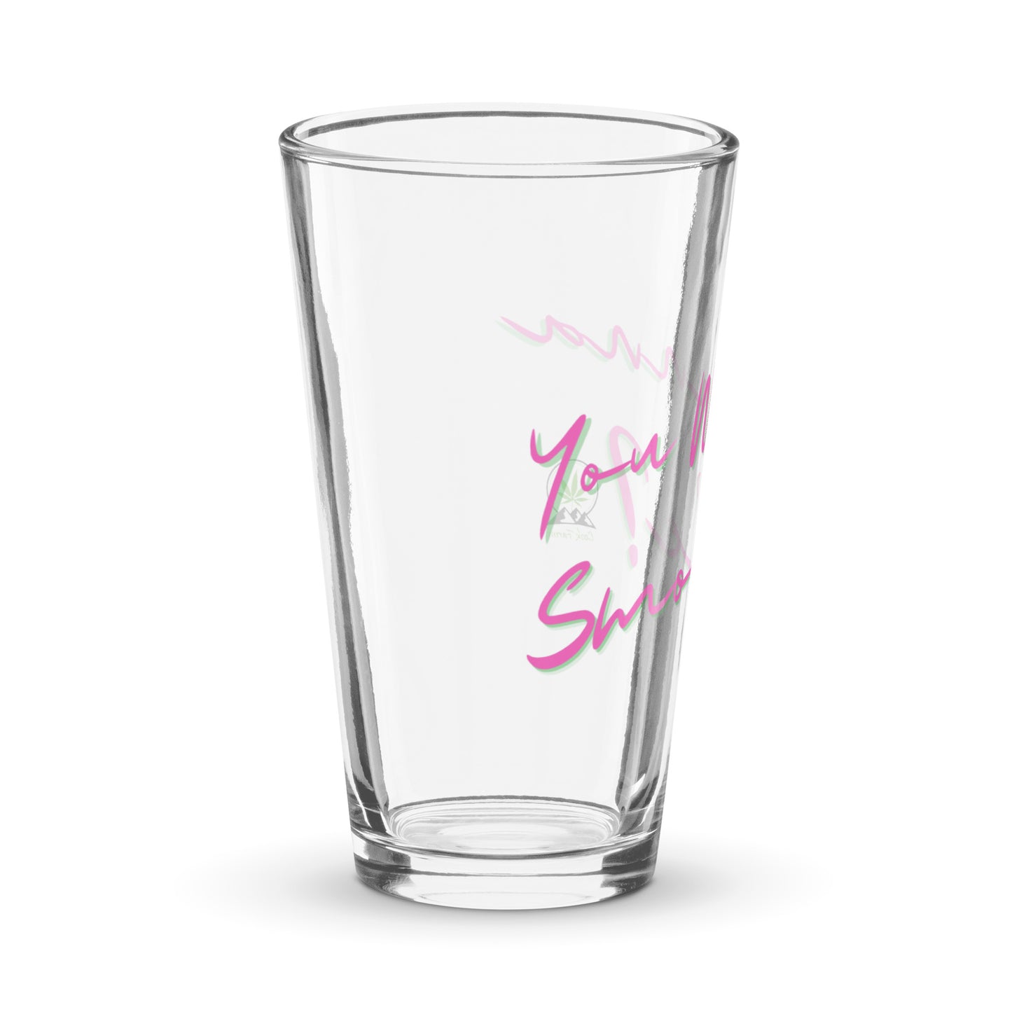 Shaker pint glass