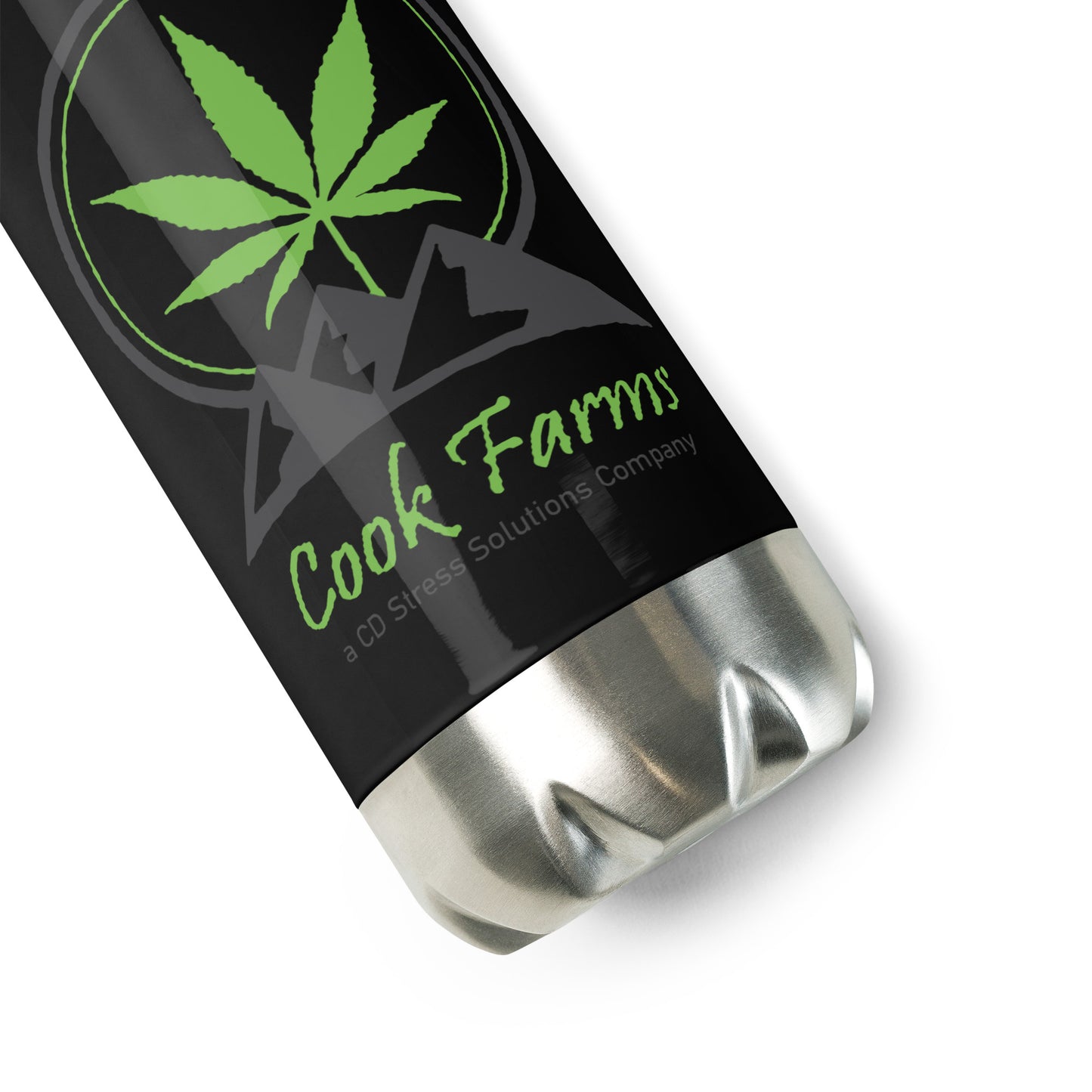 Cook Farms Stainless Steel Water Bottle