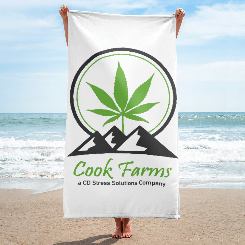 Cook Farms Logo Towel