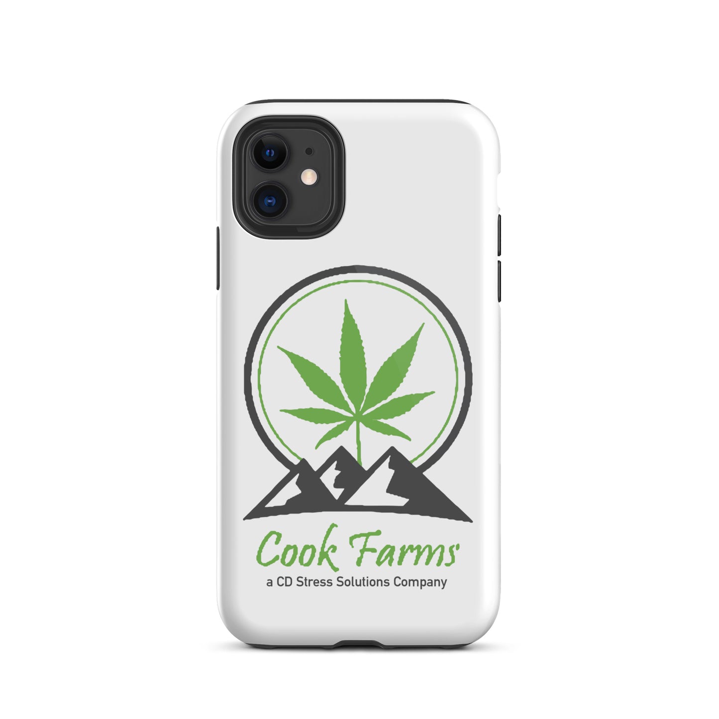 Tough Case for iPhone® with Cook Farms logo