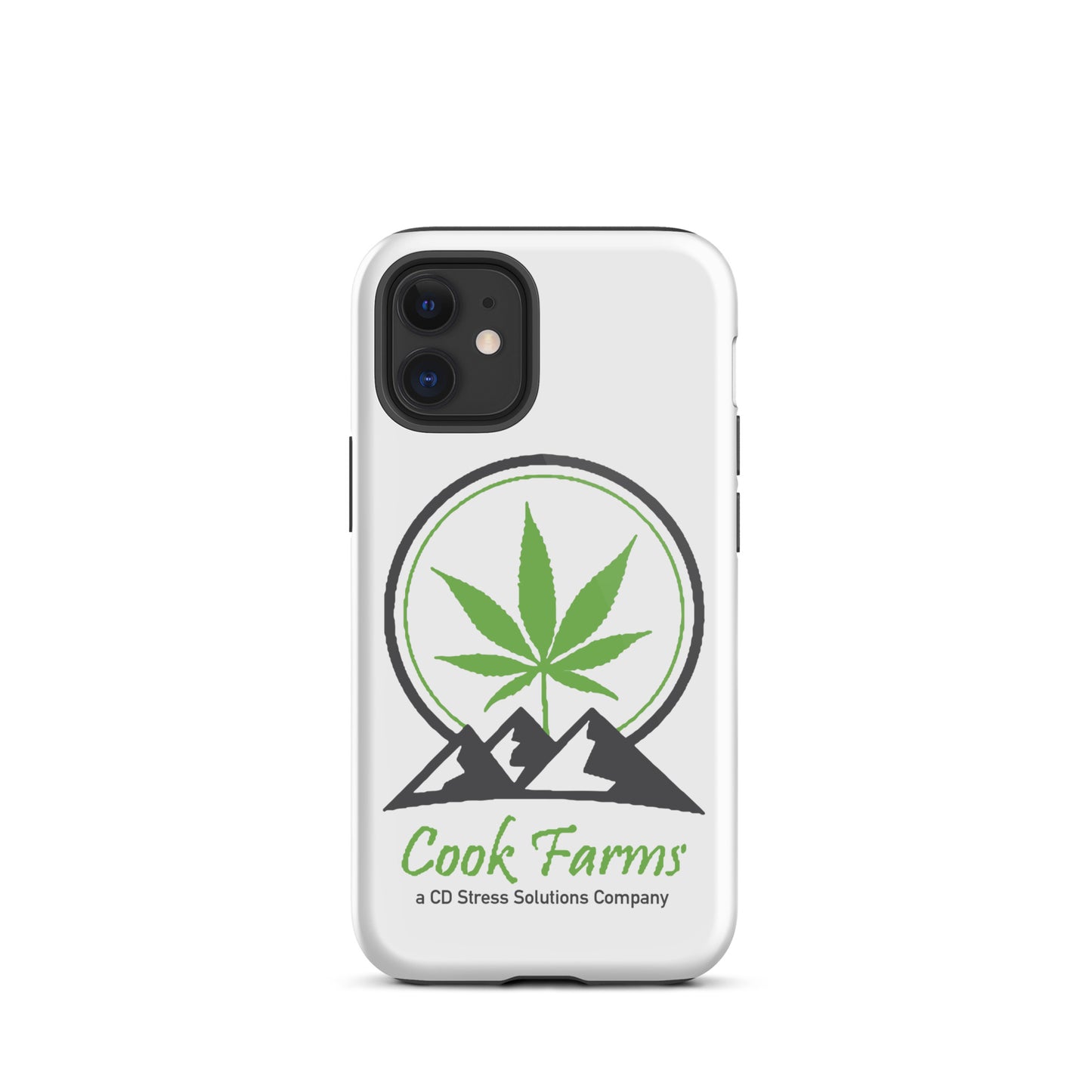 Tough Case for iPhone® with Cook Farms logo