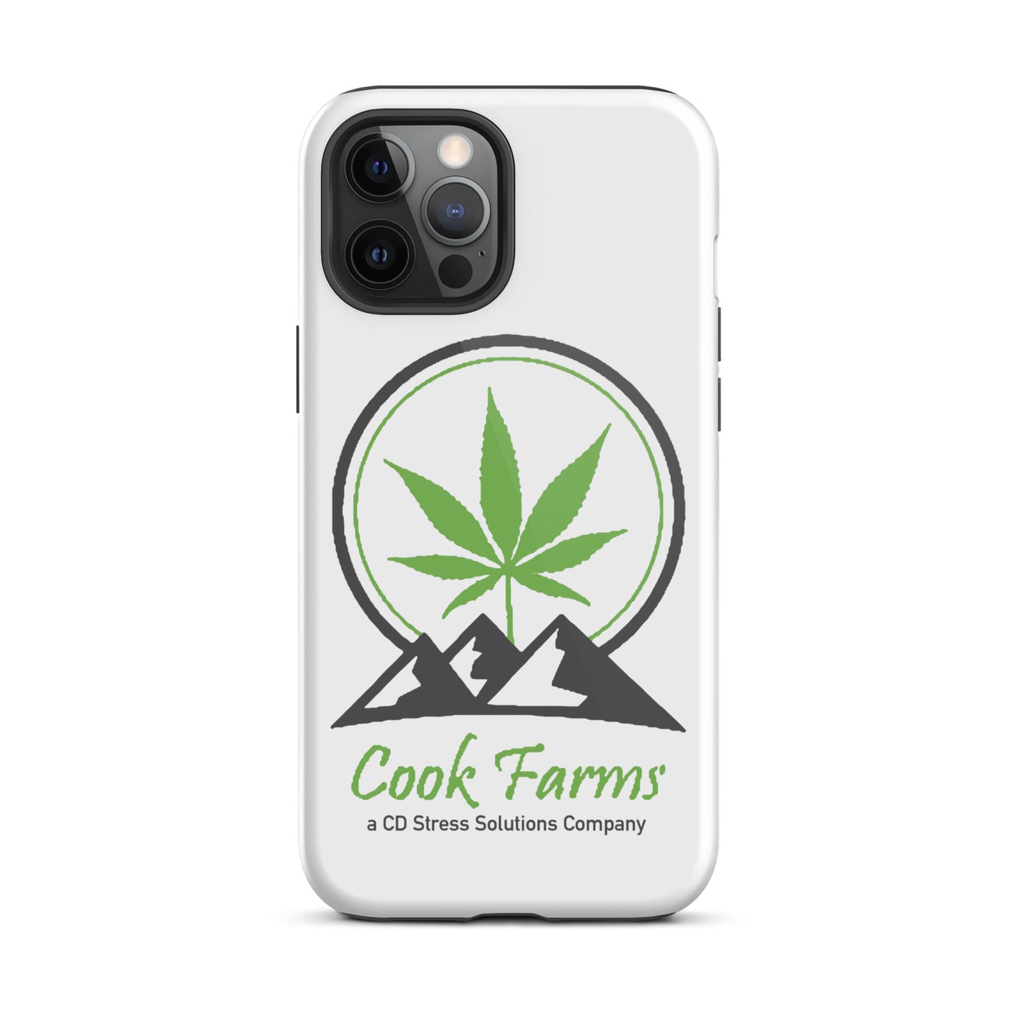 Tough Case for iPhone® with Cook Farms logo