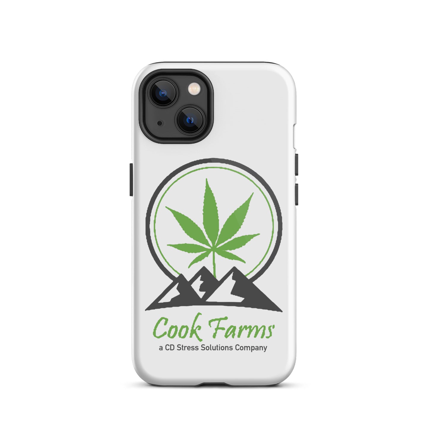 Tough Case for iPhone® with Cook Farms logo