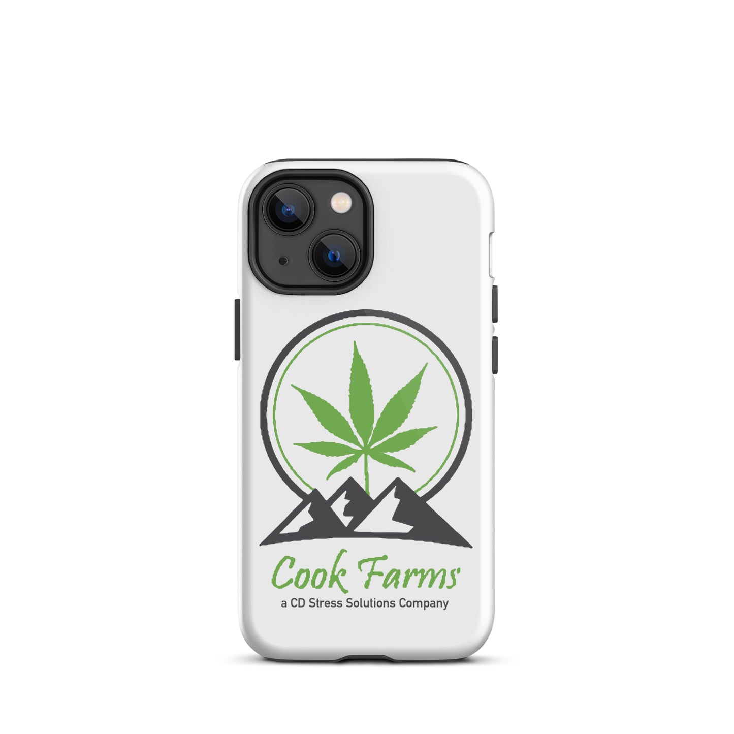 Tough Case for iPhone® with Cook Farms logo