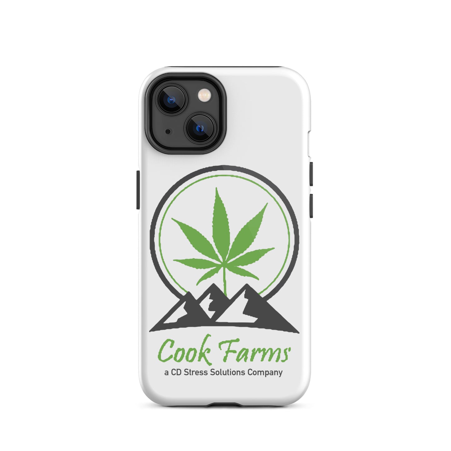 Tough Case for iPhone® with Cook Farms logo
