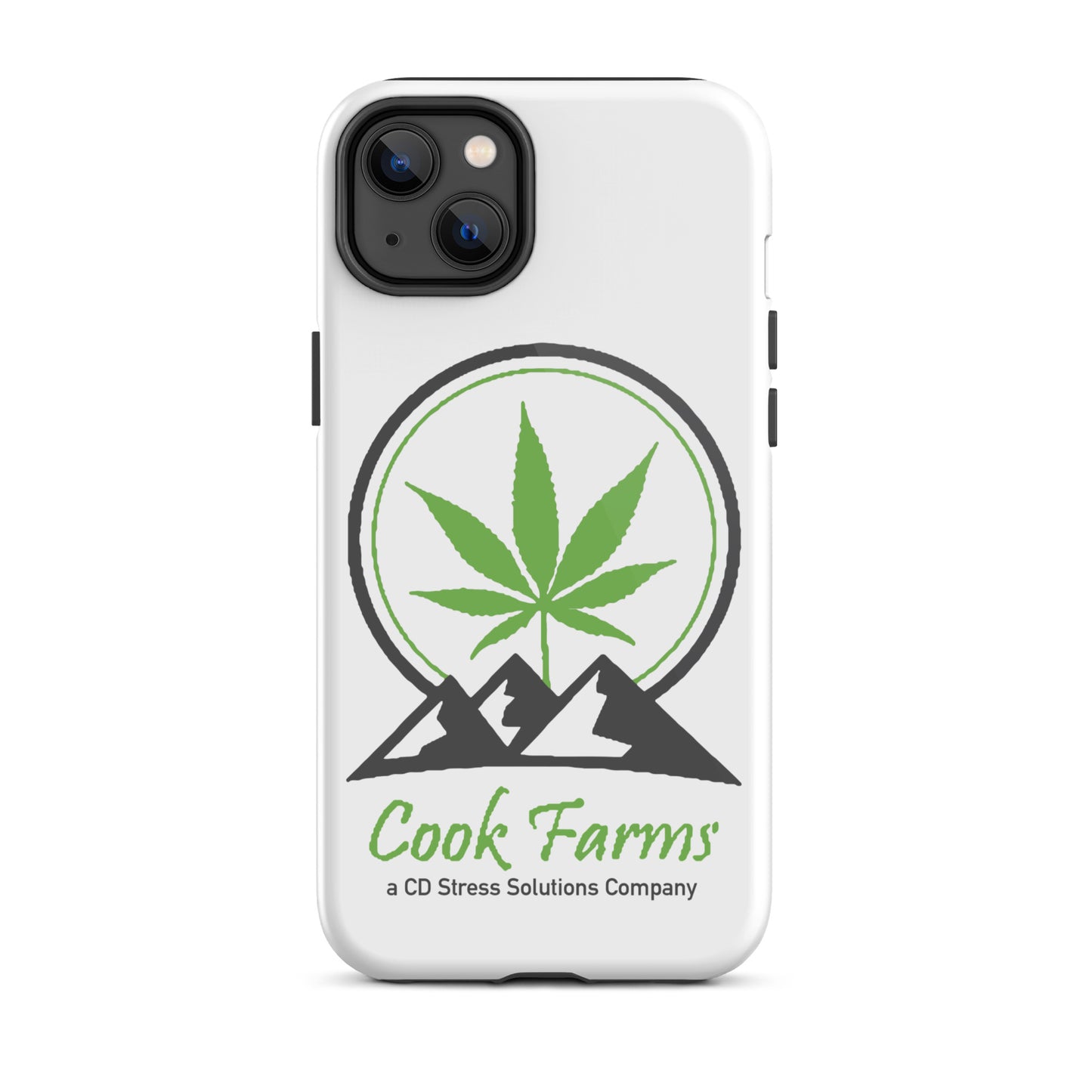 Tough Case for iPhone® with Cook Farms logo