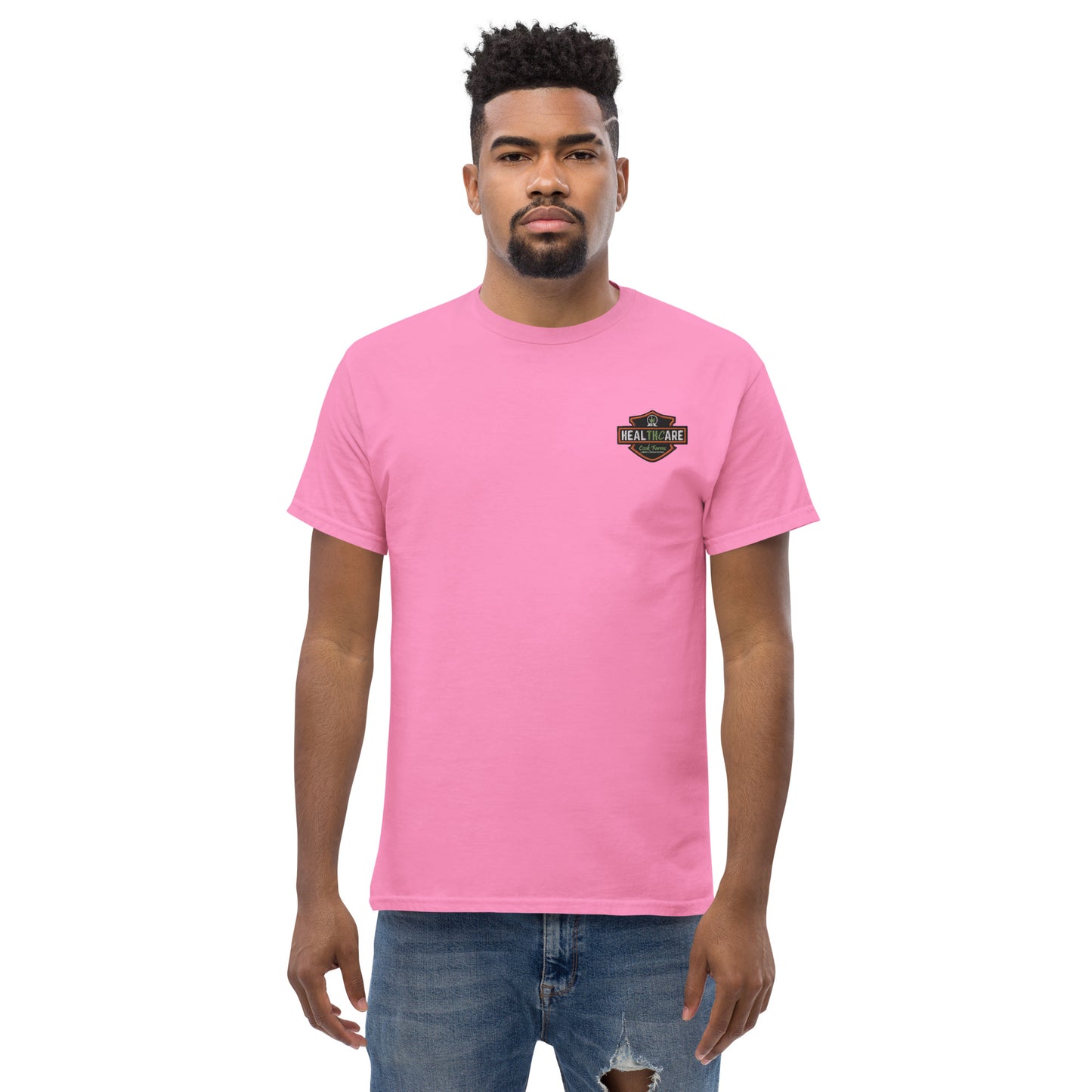 Men's Harley Healthcare on Back Tee