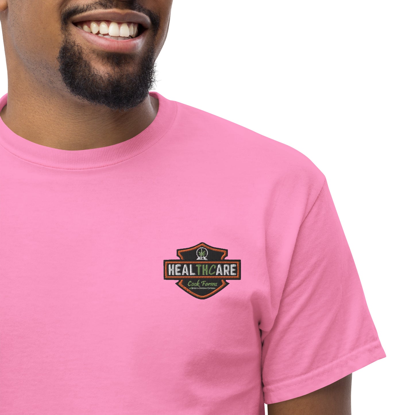 Men's Harley Healthcare on Back Tee