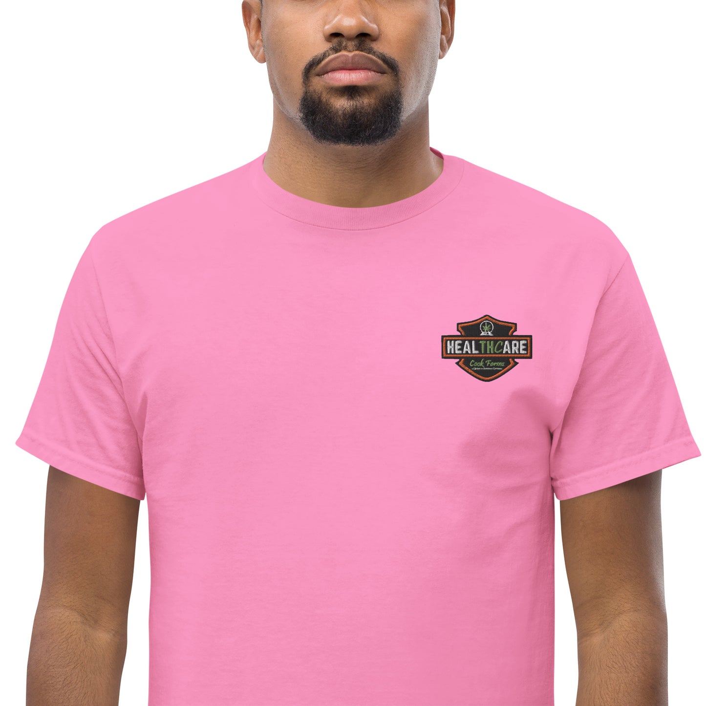 Men's Harley Healthcare on Back Tee