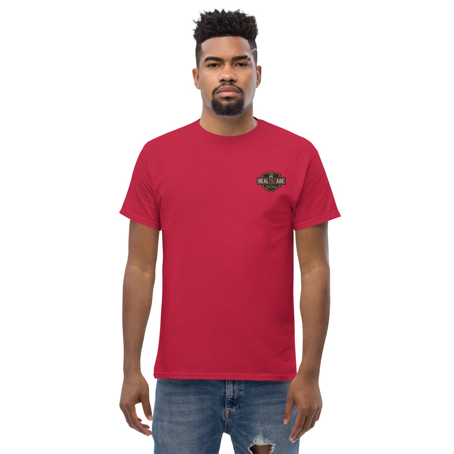 Men's Harley Healthcare on Back Tee