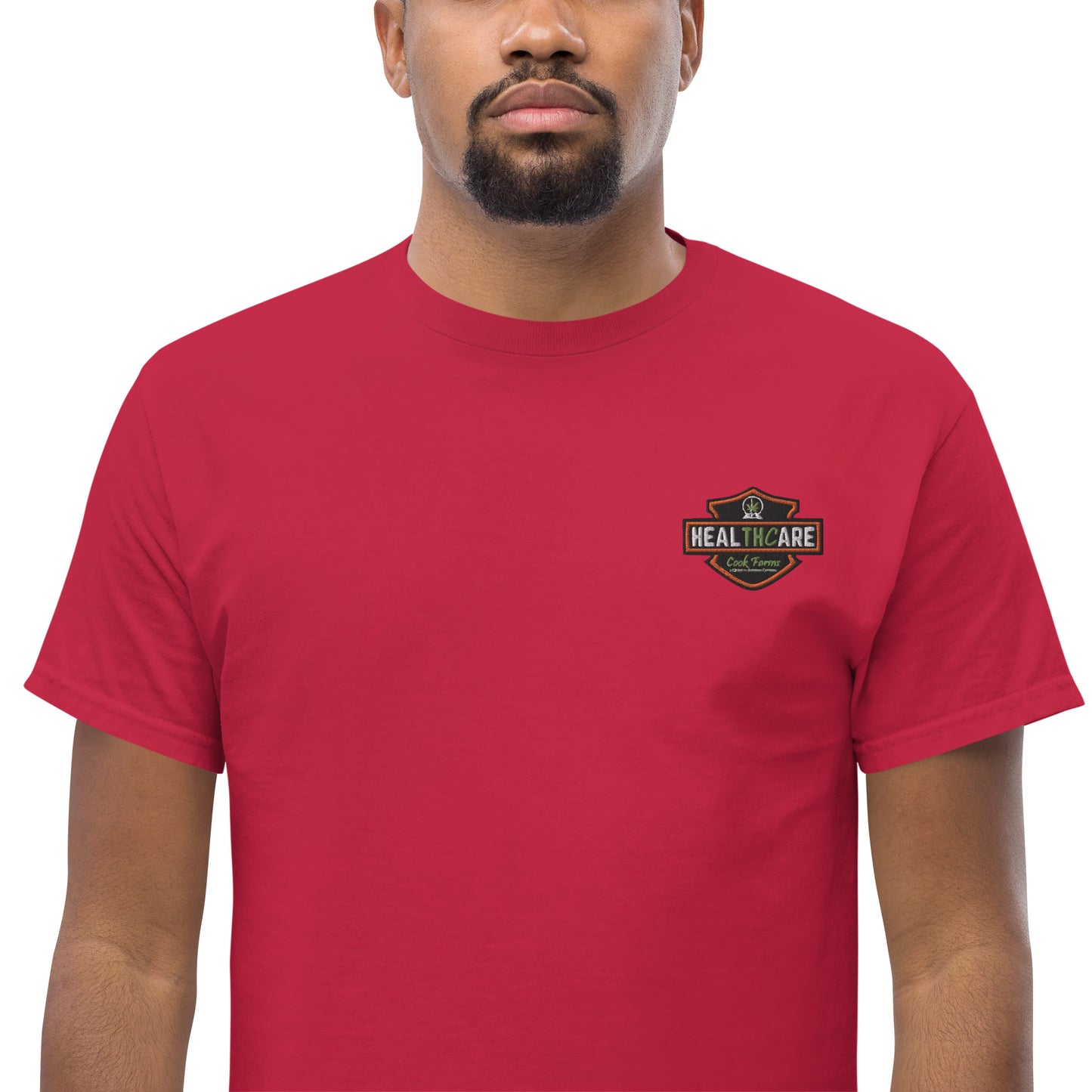 Men's Harley Healthcare on Back Tee