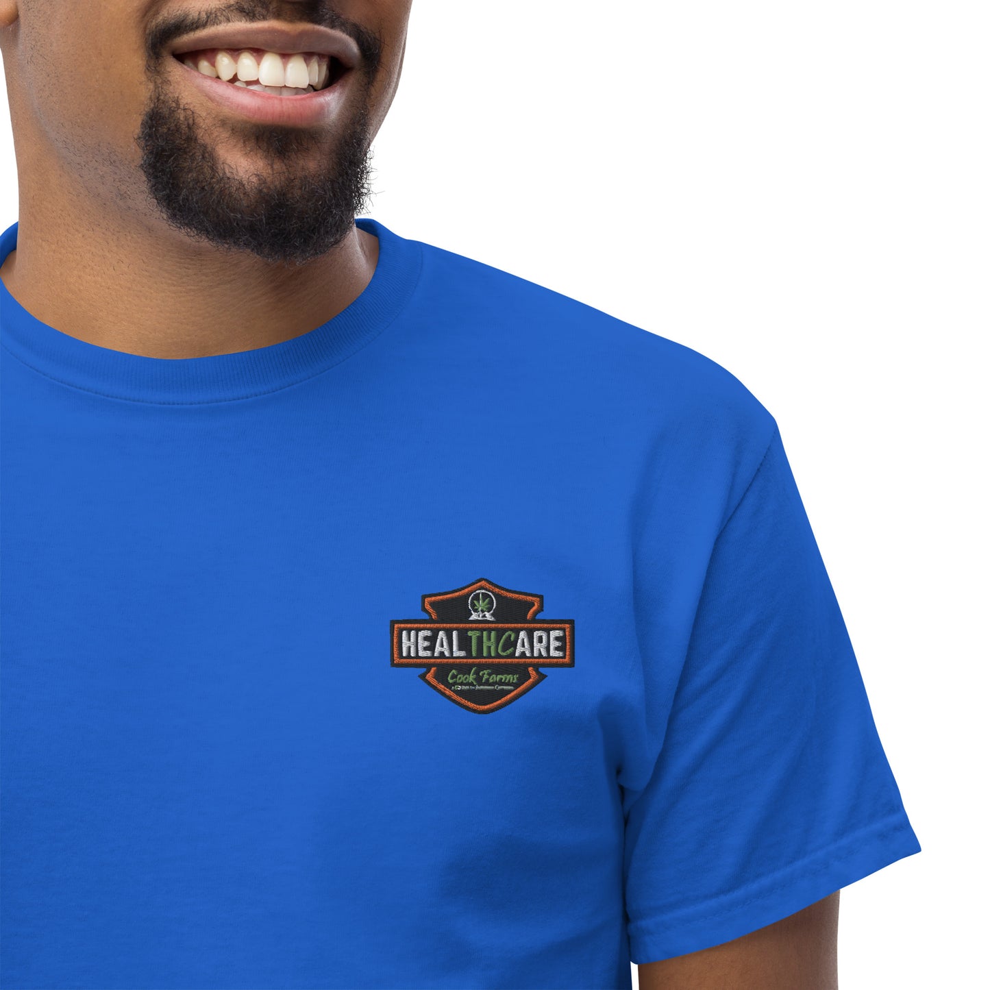 Men's Harley Healthcare on Back Tee