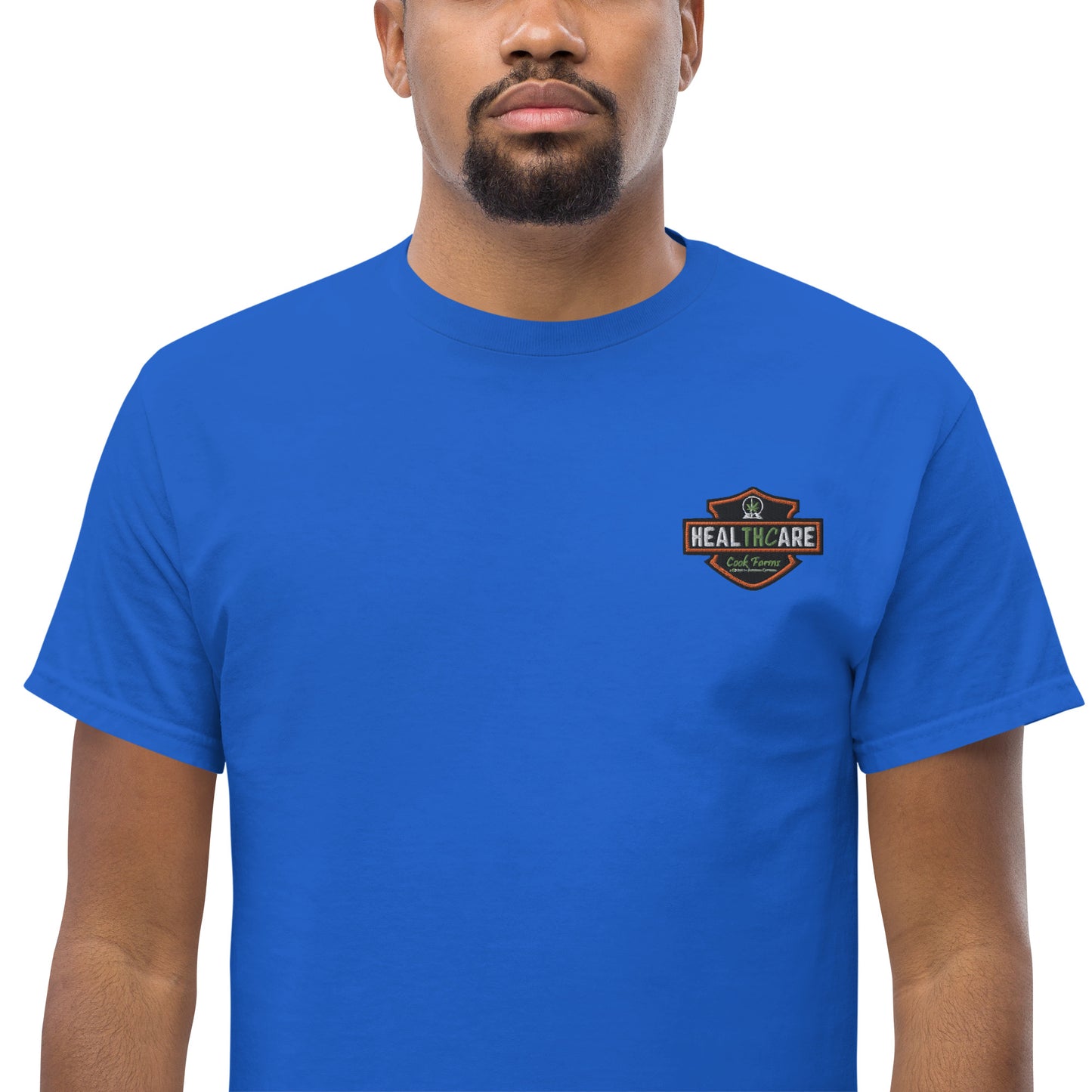 Men's Harley Healthcare on Back Tee