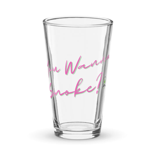 Shaker pint glass